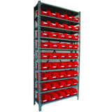 Shelf Units With Robust Storage Bins