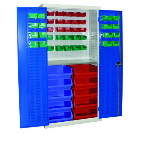 Container Storage Cupboard With Shelf & Containers