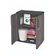 Compact Cupboard With Shelves & Door Options