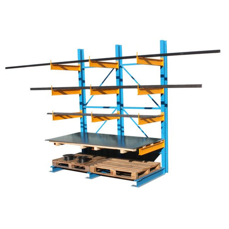 Cantilever Racking  Starter Bay - 1000mm Long Arms