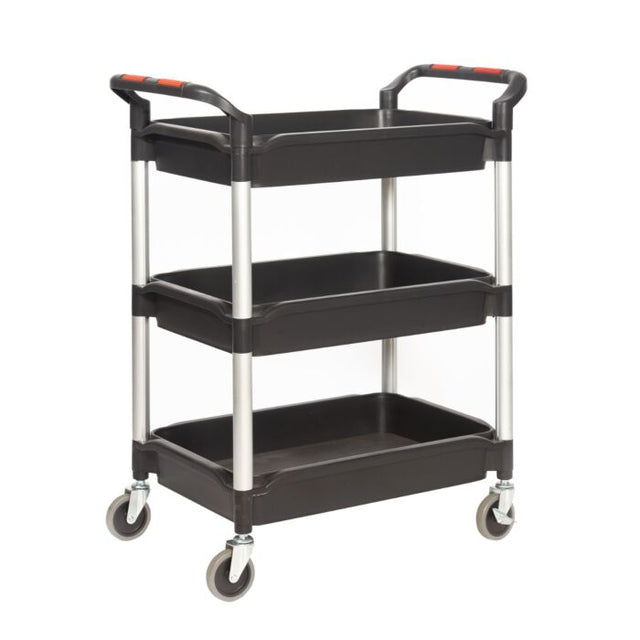 ProPlaz Handy Folding 3 Tray Trolley - Top Shelf & 2 Storage Trays