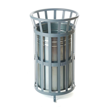 Outdoor Open Top Steel Bins