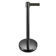Obex Black Post Belt Barrier