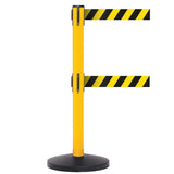 Double Safety Belt Barrier With Four Way Connectivity