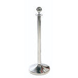 Obex Ball Head Steel Post Rope Barriers