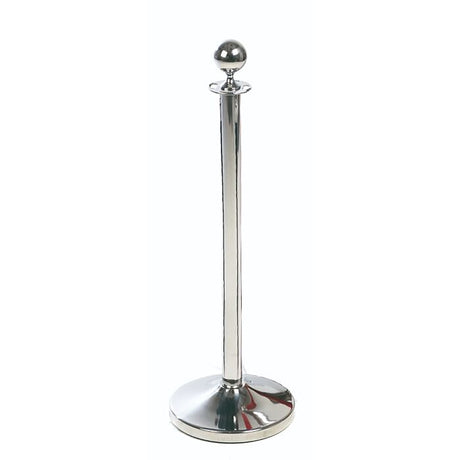 Obex Ball Head Steel Post Rope Barriers