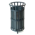 Outdoor Open Top Steel Bins