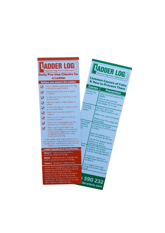 Ladder Log Pre-Use Check Tag From Ladderstore