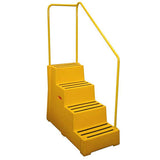 Polyethylene Plastic Quadruple Safety Step
