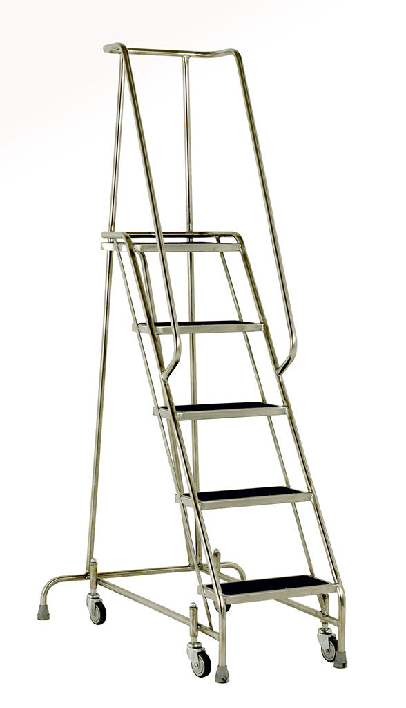 Steptek Stainless Steel Mobile Step