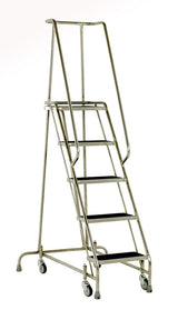 Steptek Stainless Steel Mobile Step